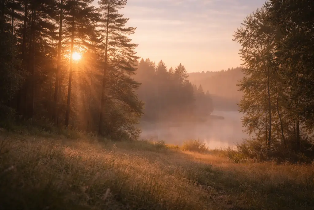 year end reflection with quiet light and a calm beginning
